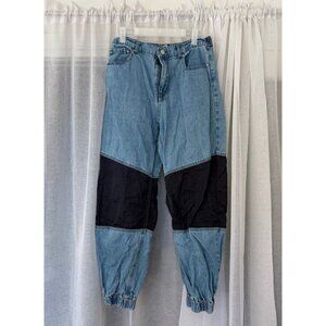 Forever 21 Spliced Jogger Jeans – Size US L